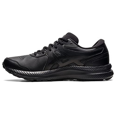 ASICS Men's Gel-Contend SL Walking Shoes, 8.5, Black/Black