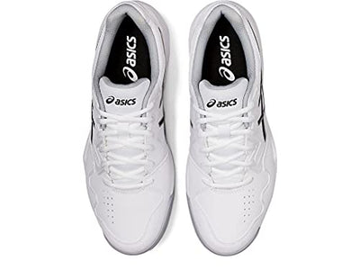 ASICS Men's Gel-Dedicate 7 Tennis Shoes, 7, White/Black