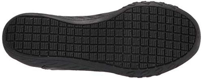 Skechers Women's Slip on Bungee Gore Food Service Shoe, Black, 8.5