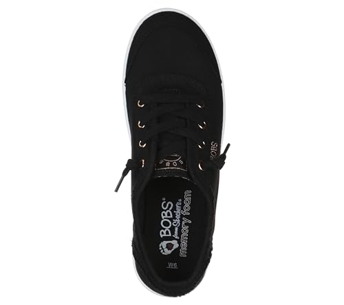 Skechers womens Bobs B Cute Sneaker, Black, 10 US