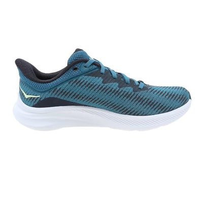 HOKA ONE ONE Mens Solimar Textile Synthetic Blue Coral Butterfly Trainers 10 US