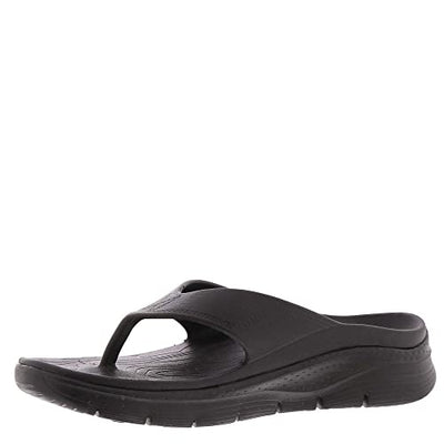 Skechers Foamies Arch Fit Flip Flop243158 Mens Sandal 9 DM US BlackBlack