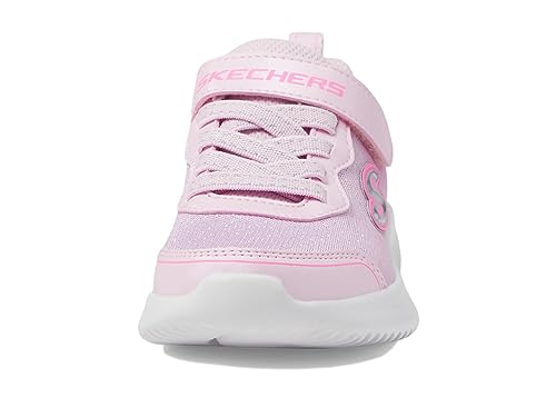 Skechers Girls Bounder-Girly Groove Sneakers, Light Pink, 2.5 Little Kid