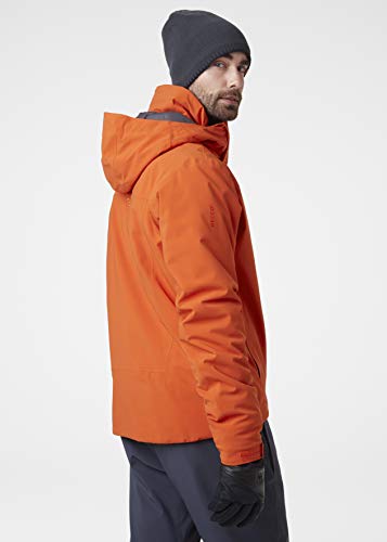 Helly-Hansen Alpha Lifaloft Jacket for Men - Lightweight, Insulated, Waterproof, Breathable, Winter Outdoor Jacket, 300 Patrol Orange - M