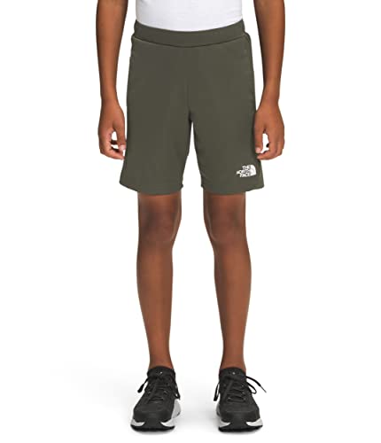 THE NORTH FACE Boy's Never Stop Training Shorts (Little Kids/Big Kids) New Taupe Green XS (6 Little Kid)