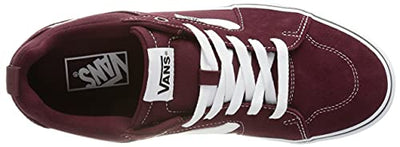 VANS Men's Low-Top Trainers Sneaker, Suede Canvas Port Royale White, 10.5