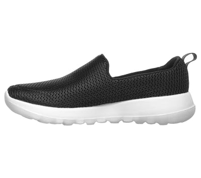 Skechers Women's Go Walk Joy Sneaker, Black/White, 7