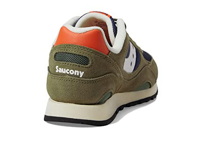 Saucony Boy's Originals Shadow 6000 (Little Kid/Big Kid) Olive/Navy/Orange 13.5 Little Kid M