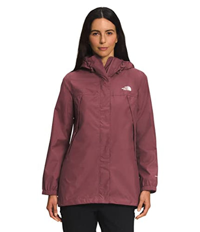 The North Face Womens Antora Parka (Standard and Plus Size), Wild Ginger, Large
