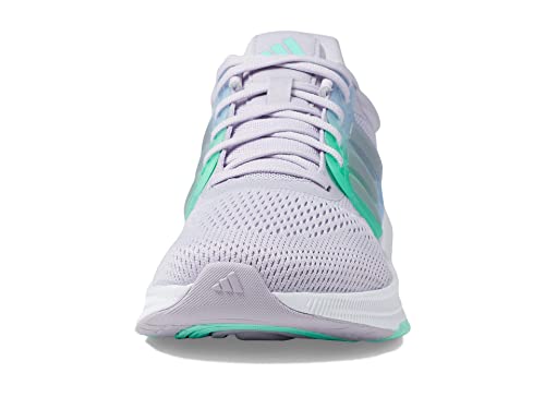 adidas Women's Ultrabounce Sneaker, Silver Dawn/Silver Metallic/Pulse Mint, 10.5