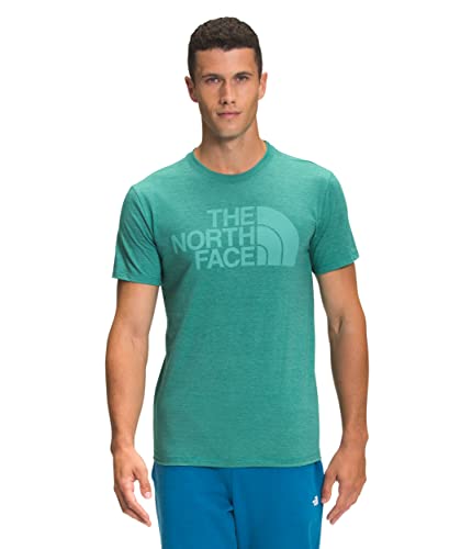 THE NORTH FACE Half Dome Tri-Blend T-Shirt - Men's Porcelain Green Heather, XXL