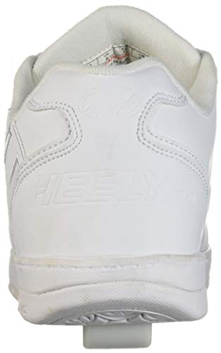 HEELYS Unisex-Kid's Propel 2.0 Tennis Shoe, White, 7 M US Big Kid