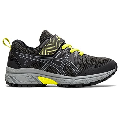 ASICS Kid's PRE Venture 8 Pre-School Running Shoes, K11, Graphite Grey/Graphite Grey