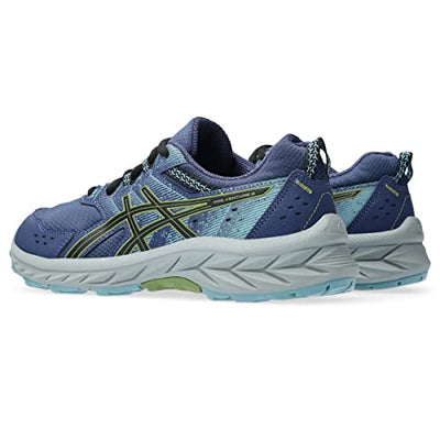 ASICS Kid's PRE Venture 9 Grade School Running Shoes, 2.5, DEEP Ocean/Black