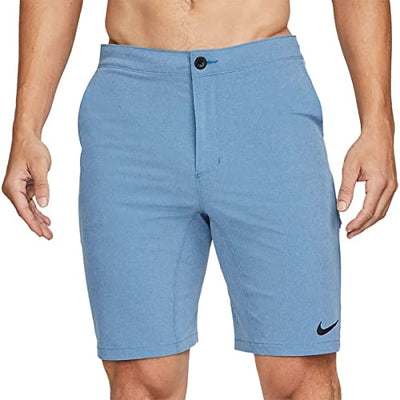 Nike Merge Men's 9" Dri-FIT Hybrid Active Shorts (32, Dark Marina Blue)