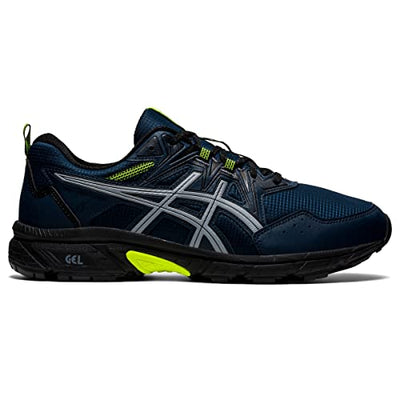 ASICS Men's Gel-Venture 8 All Winter Long Running Shoes, 13, French Blue/Safety Yellow