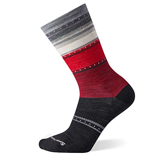 Smartwool Women's Sulawesi Stripe Crew Black S