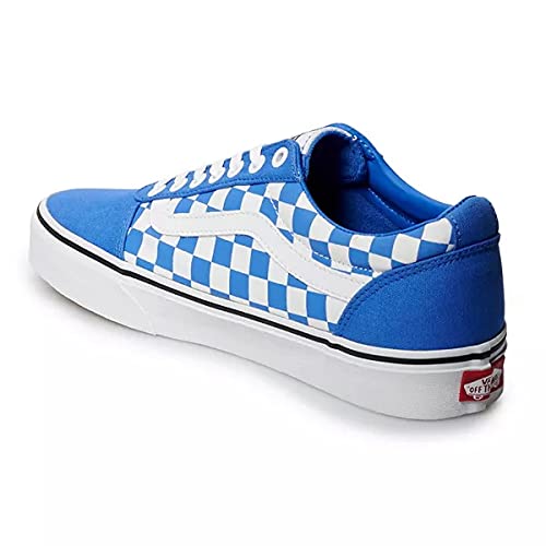 Vans Men's Sneaker, Checkboard Nebulas Blue White, 11.5