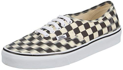 Vans Men's Low-Top Trainers, (Blur Check) Black/Classic White, 7