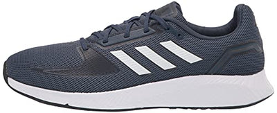 adidas Men's Runfalcon 2.0 Trail Running Shoe, Navy/White/Ink, 11