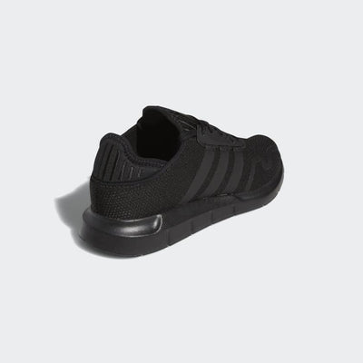 adidas Originals Men's Swift Essential Sneaker, Black/Black/Black, 13.5