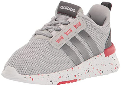 adidas Kids Racer TR21 Running Shoe, Grey/Iron Metallic/Grey, 7 US Unisex Toddler