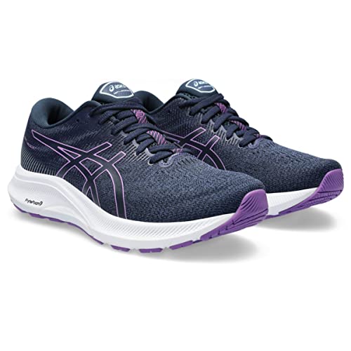 ASICS Women's GT-4000 3 Running Shoes, 10, French Blue/Cyber Grape