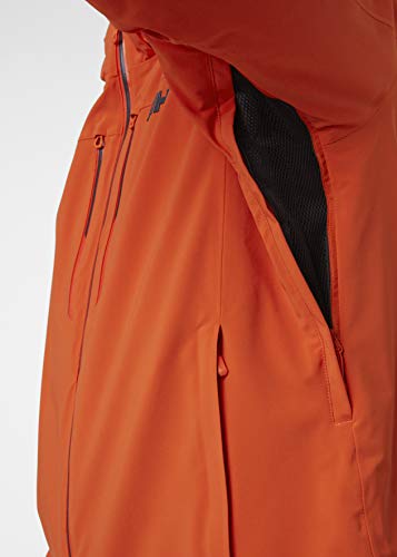 Helly-Hansen Alpha Lifaloft Jacket for Men - Lightweight, Insulated, Waterproof, Breathable, Winter Outdoor Jacket, 300 Patrol Orange - M