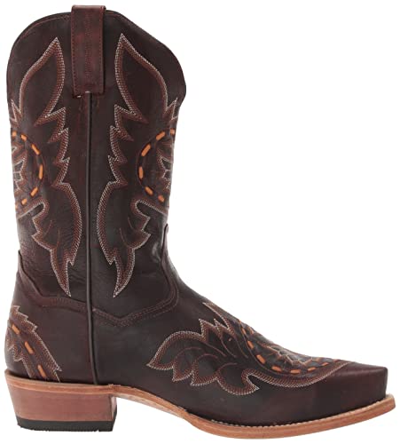 Dan Post Men's Sidewinder Western Boot Snip Toe Chocolate 8.5 EE