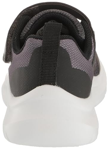 Skechers Boy's Skech Fast-Solar-Squad Sneaker, Charcoal/Black, 1.5 Little Kid