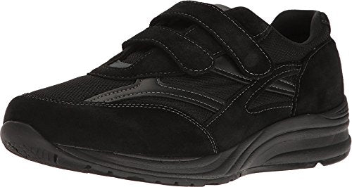 SAS JV Mesh - Shoes for Men - Durable Suede - Cushioned Tongue - Breathable Textile Linings - Lightweight Black 12 N - Narrow (C)