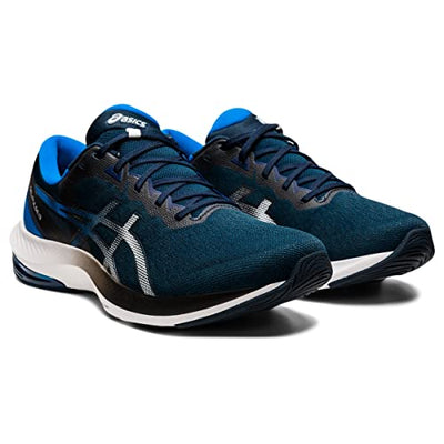 ASICS Men's Gel-Pulse 13 Running Shoes, 7.5, French Blue/White