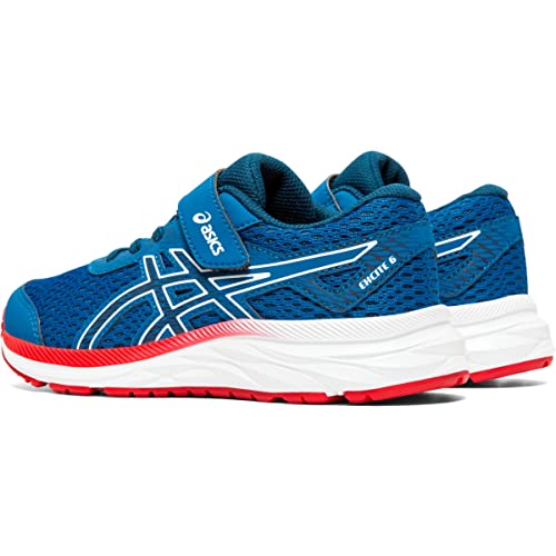 ASICS Kid's Pre-Excite 6 Pre-School Running Shoes, 1, Lake Drive/Midnight