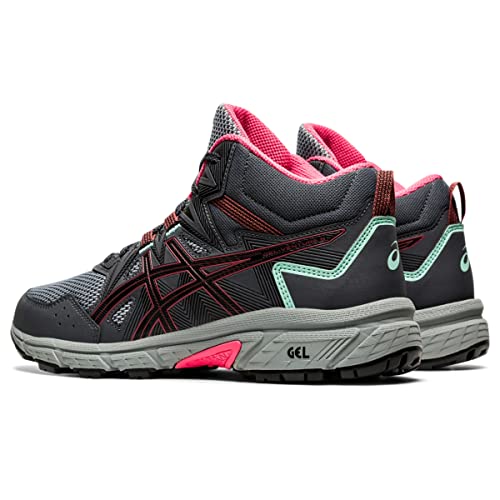 ASICS Women's Gel-Venture 8 Mid Top Running Shoes, 9.5, Carrier Grey/Dried Rose