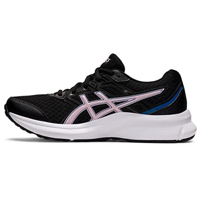 ASICS Women's JOLT 3 Running Shoes, 8.5, Black/Barely Rose