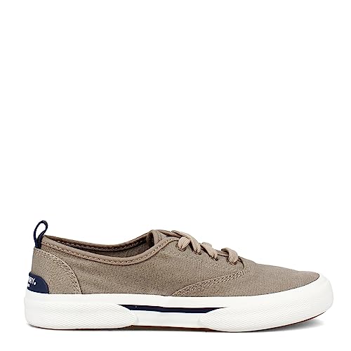 Sperry Pier Wave CVO Salt Washed Taupe 9 M (B)