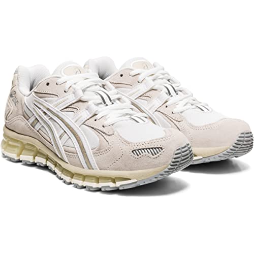 ASICS Women's GEL-Kayano 5 360 Sportstyle Shoes, 10.5, WHITE/CREAM