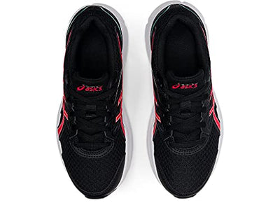 ASICS Girl's Jolt 3 GS (Little Kid/Big Kid) Black/Electric Red 7 Big Kid M