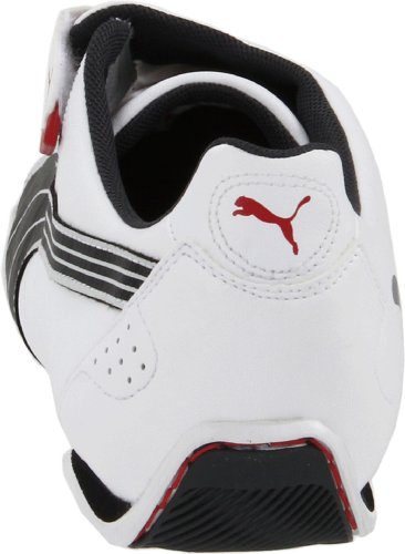 PUMA Men's Redon Move Sneaker, White/Black/Ribbon Red, 9.5 D US