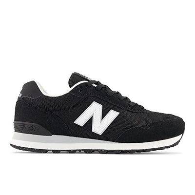 New Balance Men's 515 V3 Sneaker, Black/White/Aluminum Grey, 7.5 X-Wide