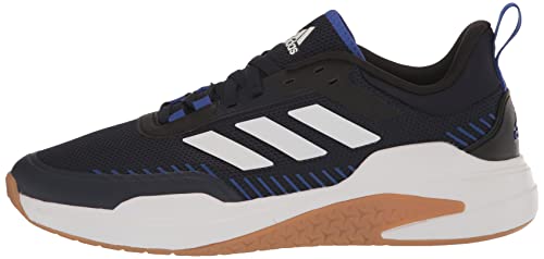 adidas Men's V Cross Trainer, Ink/White/Lucid Blue, 7