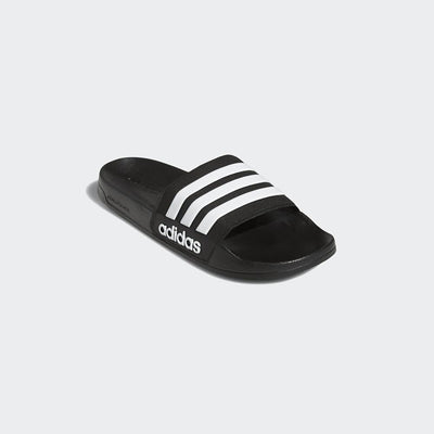 adidas Men's Adilette Shower Slides Black/White/White 5