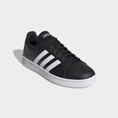 adidas Gran Court Base Tennis Shoe (Numeric_11_Point_5) Black/White