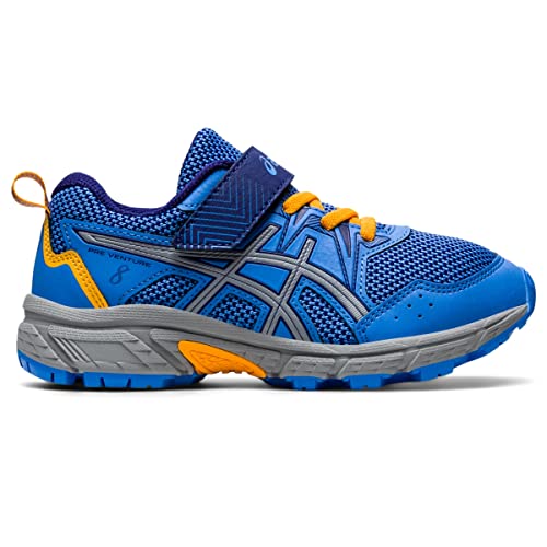 ASICS Kid's PRE Venture 8 Pre-School Running Shoes, 2, Blue Coast/Dive Blue