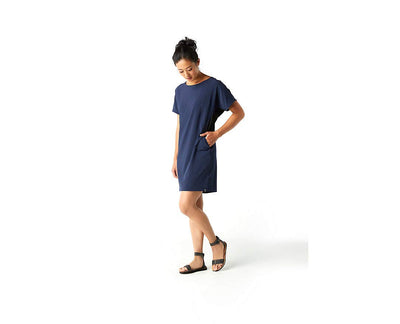 Smartwool Merino Sport Short-Sleeve Dress - Women's X-Large Deep Navy