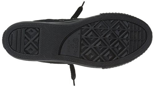 Converse Kids' Chuck Taylor All Star Street Ox (Little Big),Black Mono,2 M US Little Kid