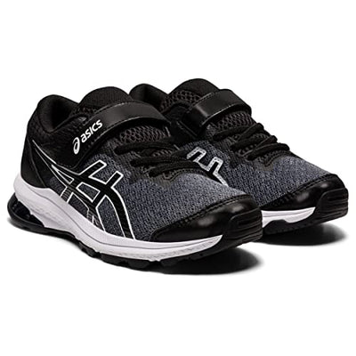 ASICS GT-1000 10 PS (Toddler/Little Kid) Black/White 1 Little Kid M