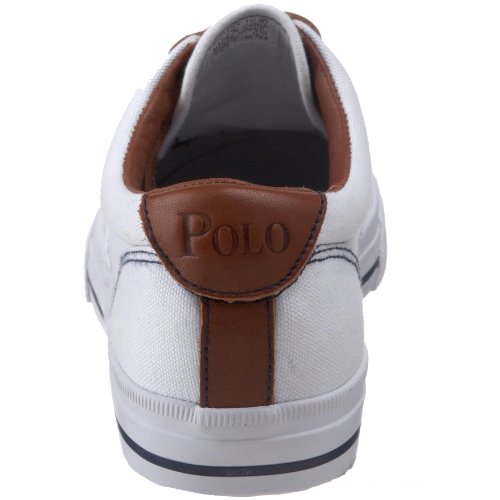 POLO RALPH LAUREN Men's Vaughn Fashion Sneaker, White, 10 D US