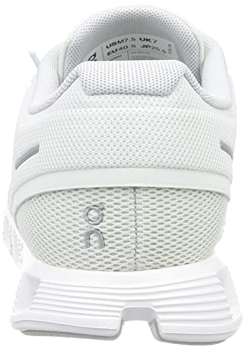 On Men's Cloud 5 Sneakers, Ice/White, 8