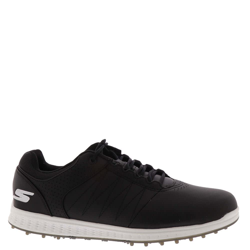 Skechers Men's Pivot Spikeless Golf Shoe, Black, 9.5 Wide